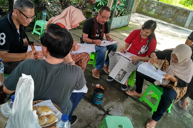 Batik Master Class with Full Process - The finishing steps: drying, soaking, and what to do with your souvenir