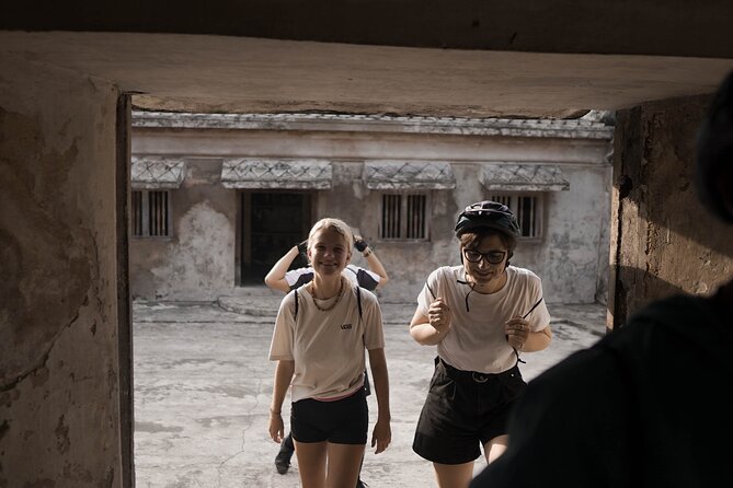 Jogja Hidden Gems - Cycling Tour - Riding the Kalicode riverside first: the tone-setter for 3 hours