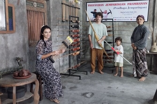 Traditional Javanese Archery Class - From Prambanan Parking Area to the Jemparingan Place